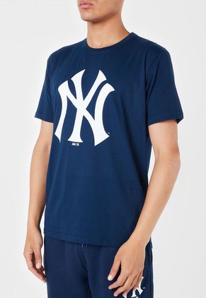 Camiseta Azul-Blanco MLB New York Yankees