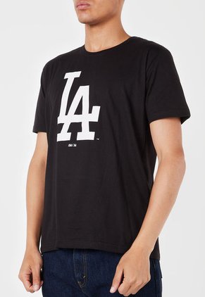 Camiseta Negro-Blanco MLB Los Angeles Dodgers