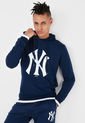 Hoodie Azul-Blanco MLB New York Yankees de MLB