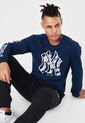 Camiseta Azul-Blanco-Gris MLB New York Yankees de MLB