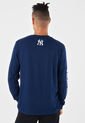 Camiseta Azul-Blanco-Gris MLB New York Yankees de MLB
