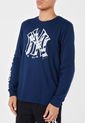 Camiseta Azul-Blanco-Gris MLB New York Yankees de MLB