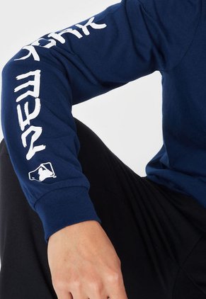 Camiseta Azul-Blanco-Gris MLB New York Yankees