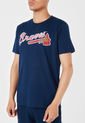 Camiseta Azul-Rojo-Blanco MLB Atlanta Braves de MLB