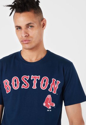 Camiseta Azul-Rojo-Blanco MLB Boston Red Sox