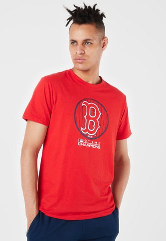 Camiseta Azul-Rojo-Blanco MLB Boston Red Sox - Compra Ahora