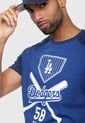 Camiseta Azul-Blanco MLB Los Angeles Dodgers de MLB