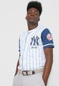 Camisa Blanco-Azul MLB New York Yankees de MLB