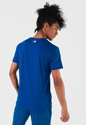 Camiseta Azul-Azul Celeste-Blanco NBA Dodgers