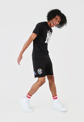 Pantaloneta Negro-Multicolor MLB New York Yankees