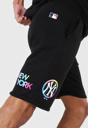 Pantaloneta Negro-Multicolor MLB New York Yankees