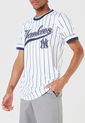 Camiseta Blanco-Azul MLB New York Yankees de MLB