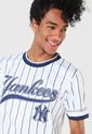 Camiseta Blanco-Azul MLB New York Yankees de MLB