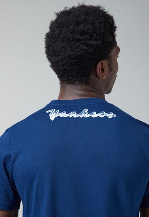 Camiseta Azul-Gris MLB New York Yankees