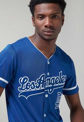 Camisa Azul-Blanco MLB Los Angeles Dodgers