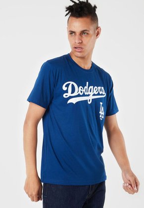 Camiseta Azul-Blanco MLB Los Angeles Dodgers
