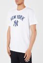 Camiseta Blanco-Azul MLB New York Yankees de MLB