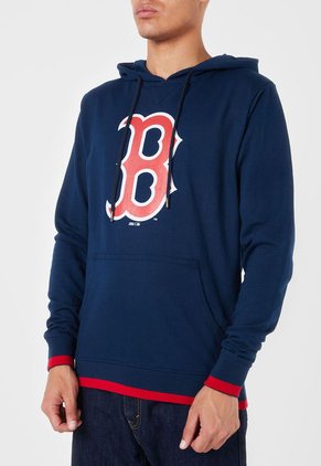 Hoodie Azul-Rojo-Blanco MLB Boston Red Sox
