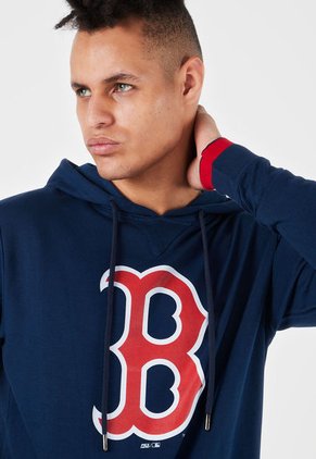 Hoodie Azul-Rojo-Blanco MLB Boston Red Sox