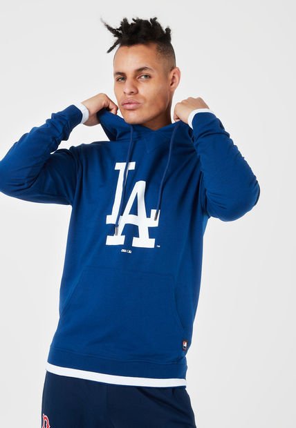 Hoodie Azul-Blanco MLB Los Angeles Dodgers