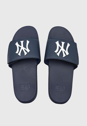 Playera Azul Navy-Blanco MLB New York Yankees