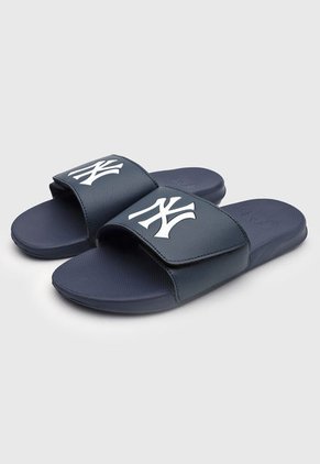 Playera Azul Navy-Blanco MLB New York Yankees