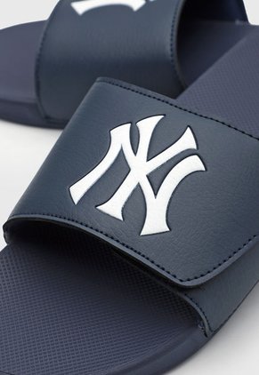 Playera Azul Navy-Blanco MLB New York Yankees