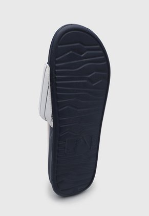 Playera Blanco-Azul Navy MLB New York Yankees