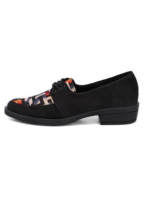 Zapato 7815NegroxFolia Moca