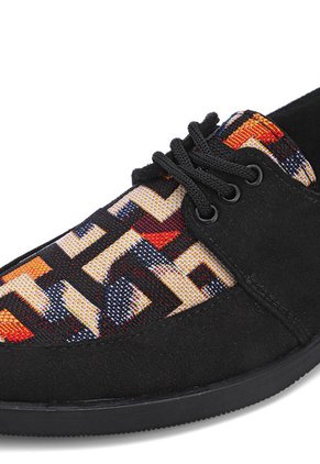 Zapato 7815NegroxFolia Moca