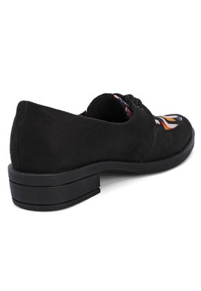 Zapato 7815NegroxFolia Moca