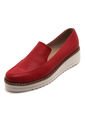 Zapato Mocasin Rojo Moca Emilia de Moca