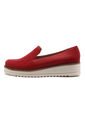 Zapato Mocasin Rojo Moca Emilia de Moca