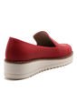 Zapato Mocasin Rojo Moca Emilia de Moca