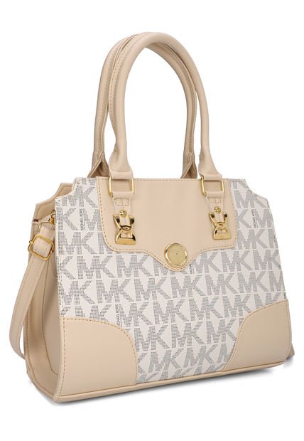 Bolso M.K.912 BeigexFolia Moca