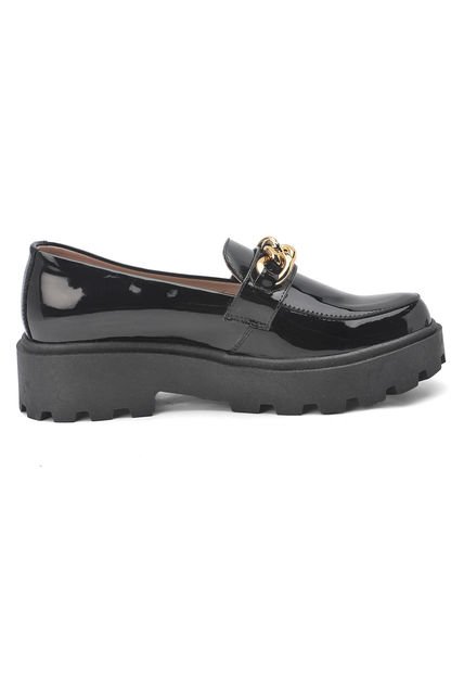 Zapato Mocasin Nati Negro Moca