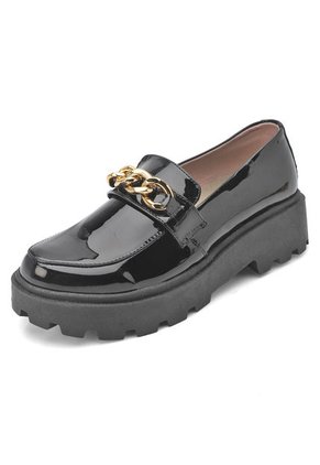 Zapato Mocasin Nati Negro Moca