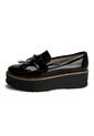Zapato Mocasin Praga Charol 123 Moca de Moca
