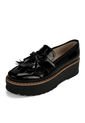 Zapato Mocasin Praga Charol 123 Moca de Moca