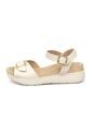 Sandalia Plana Marfil Napa Floather Modare de MODARE