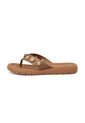 Sandalia Playera Napa Floather Nature Café-Avellana Modare de MODARE