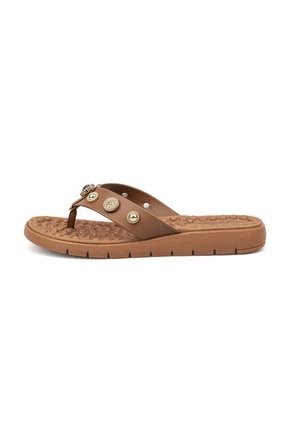 Sandalia Playera Napa Floather Nature Café-Avellana Modare
