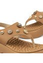Sandalia Plataforma Napa Floather Nature Camel Modare de MODARE
