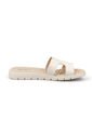 Sandalia Plana Napa Floather Nature Marfil Modare de MODARE