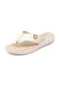Sandalia Playera Napa Tresse Mafil-Camel Modare de MODARE