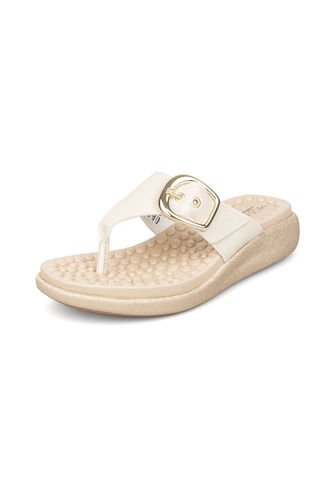 Sandalia Playera Napa Relax Marfil Modare MODARE