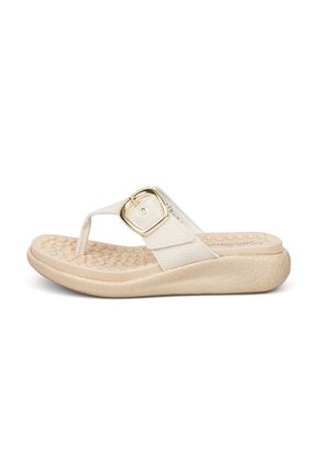 Sandalia Playera Napa Relax Marfil Modare