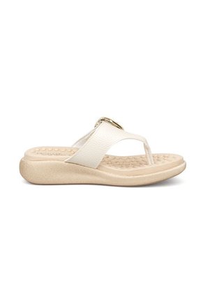 Sandalia Playera Napa Relax Marfil Modare