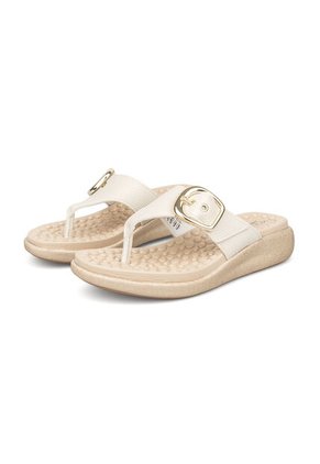 Sandalia Playera Napa Relax Marfil Modare
