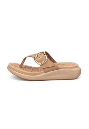 Sandalia Playera Napa Relax Nude Modare